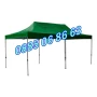 Градинска сгъваема шатра 3х3м, 3х4.5м,3х6м, страници, платнище, покрив, снимка 6