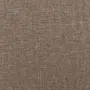 vidaXL Рамка за легло без матрак, таупе, 90x200 см, плат, снимка 8