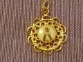 Висулка иконка за колие или верижка позлатено, снимка 1