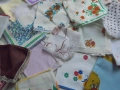 № 8470  стари винтидж кърпички – 59 броя - сватбени, българска традиция, снимка 5