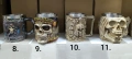 Черепни чаши, бокали-3е-9-15е, снимка 10