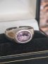 Сребърен пръстен с Аметист , снимка 1 - Пръстени - 41585250