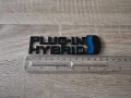 черна емблема Toyota Plug-in Hybrid, снимка 2