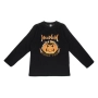Halloween / Хелоуин блуза от памук с тиква и надпис „World Tour“_1242176, снимка 1