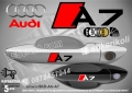 AUDI A2 стикери дръжки SKD-AU-A2, снимка 7