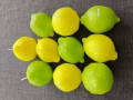 Ароматни лимончета от соев восък, снимка 1