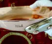 Френски меден тиган,чиста червена мед 800 гр. , снимка 3