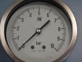 Манометър Nuova Fima Ф 100, 10 bar, снимка 2