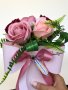 Букет от ароматни сапунени рози, снимка 1