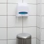 Диспенсър за тоалетна хартия Amazon Commercial ‎392A-WH-1 Стойка за тоалетна хартия Дозатор за стена, снимка 1 - Друго търговско оборудване - 41538182