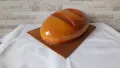 Стар макет на хляб - дърво и гипс, снимка 4