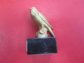 Невероятна бронзова пластика статуетка фигура 1972, снимка 4