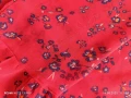 Pieces червена рокля на цветя М размер , снимка 11