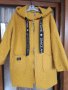  Палтенце цвят горчица, снимка 1 - Палта, манта - 40046541