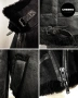 Мъжко бомбър яке от естествена агнешка кожа•кожух LEVI'S MADE & CRAFTED Shearling Bomber – M•L, снимка 16