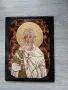 Ръчно рисувана Икона Св. Мина, снимка 1