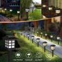 Комплект от 6 броя соларни LED лампи за двор и градина, снимка 7
