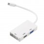 3в1 адаптер Mini Display Port / Thunderbolt към  HDMI - DVI -  VGA, снимка 8