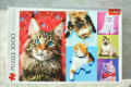 Нов пъзел Trefl Happy cats: 1000 части, снимка 1