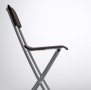 Стилен Бар стол сгъваем хром/дърво НОВИ-Цена до изчепване, снимка 8