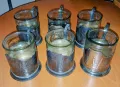 Подстакани посребрени СССР -6 бр., снимка 1