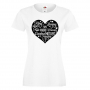 Дамска тениска Mother Heart Words 2,Празник на Майката,Подарък,Изненада,Рожден Ден, снимка 2