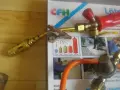 ИТАЛИАНСКИ ГАЗОВ КОМПЛЕКТ ГОРЕЛКИ И ПОЯЛНИК ПРОПАН-БУТАН ПОЧТИ НОВ ПЪЛЕН КОМПЛЕКТ CFH Made in ITALY, снимка 15