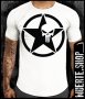 Тениска с щампа PUNISHER BLACK STAR, снимка 1 - Тениски - 41669650