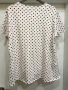 Нова!  БЯЛА БЛУЗА НА ЦВЕТНИ ТОЧКИ, снимка 8