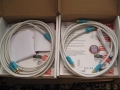 Чинчове Качествен стерео аудио кабел Chord C-Line Audio 2Комплекта по 2 Метра Внос Герман 2RCA-2RCA , снимка 4