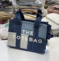 Мини Дамска дънкова чанта The Tote Bag, снимка 1