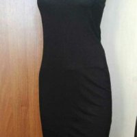 Черна вталена рокля, с бие цвят мента👗🍀S, M💕🍀арт.3044, снимка 1 - Рокли - 33843877