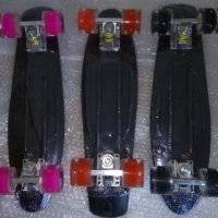 Черен светещ пениборд много модели скейтборд skateboard pennyboard, снимка 4 - Скейтборд, ховърборд, уейвборд - 35773988