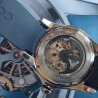 Мъжки масивен часовник CORUM BUBBLE 47mm Skeleton механичен клас 5А+, снимка 9 - Мъжки - 36098914