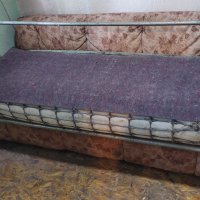 Разтегателен диван и два фотьола, снимка 3 - Дивани и мека мебел - 41495106