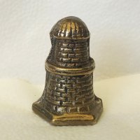 Месингова фигура Кула., снимка 3 - Антикварни и старинни предмети - 41264917