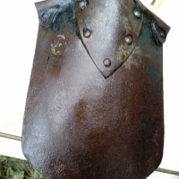 Автентична немска окопна лопатка,1915г,ПСВ, снимка 13 - Антикварни и старинни предмети - 36289604