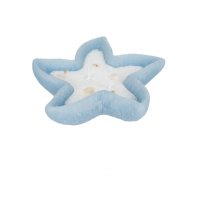  Свещ, Морска звезда, 3D с черупки, 15x4см, снимка 1 - Декорация за дома - 44494836
