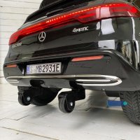 Акумулаторен джип Mercedes Benz EQC 400, снимка 7 - Детски велосипеди, триколки и коли - 41607396