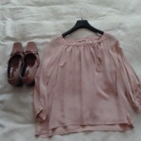 Комплект обувки(размер 40) и блуза,М, снимка 1 - Дамски елегантни обувки - 40197155
