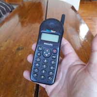 Стар телефон GSM Philips, снимка 2 - Други - 36298752