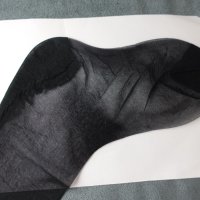 Dreamline 20 den луксозни немски черни чорапи за жартиери с ръб и пета, снимка 10 - Бельо - 41512107