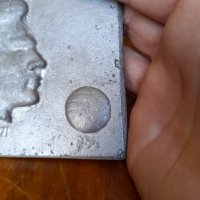 Стара алуминиева отливка Георги Аспарухов Гунди #2, снимка 5 - Други ценни предмети - 33809133