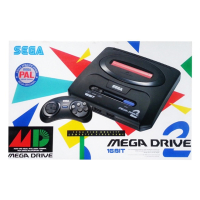Игрална конзола за TV SEGA MEGA DRIVE-2 , вградени игри ,2 джойстика, снимка 2 - Други игри и конзоли - 44790817
