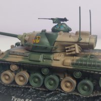 Метален танк Япония type 61 , снимка 4 - Колекции - 44475067