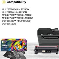 Нов Комплект 2 броя тонер касети мастило за офис принтер Brother, снимка 6 - Други - 41650331