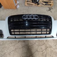 Предна Броня Audi A5 8t бяла оборудвана, снимка 5 - Части - 39393633