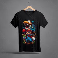 Тениска Motif с цветна щампа Super Mario 5 / Супер Марио 5, снимка 1 - Тениски - 44768511