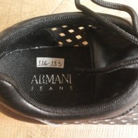 ARMANI JEANS Real Leather Размер EUR 38 / UK 5 дамски еспадрили 114-13-S, снимка 7 - Дамски ежедневни обувки - 41425930