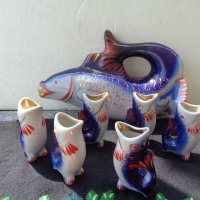 Продавам;Порцеланов сервиз във формата на риби ,,Полонне'', снимка 2 - Колекции - 41920328